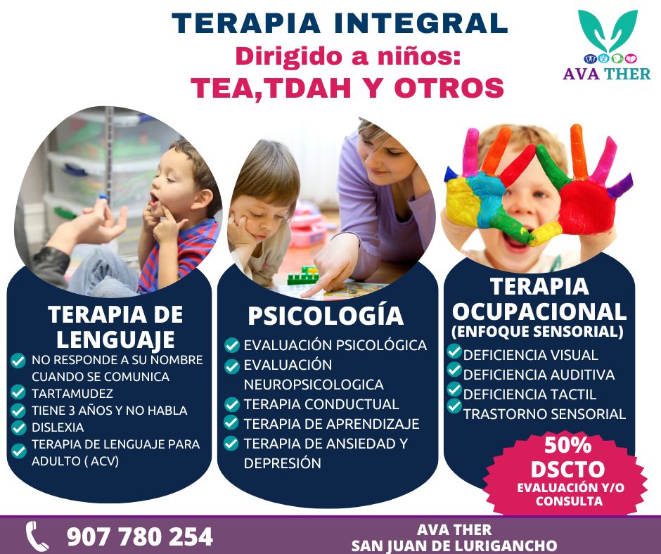AVA THER SJL Facebook ad: TERAPIAS PERSONALIZADAS