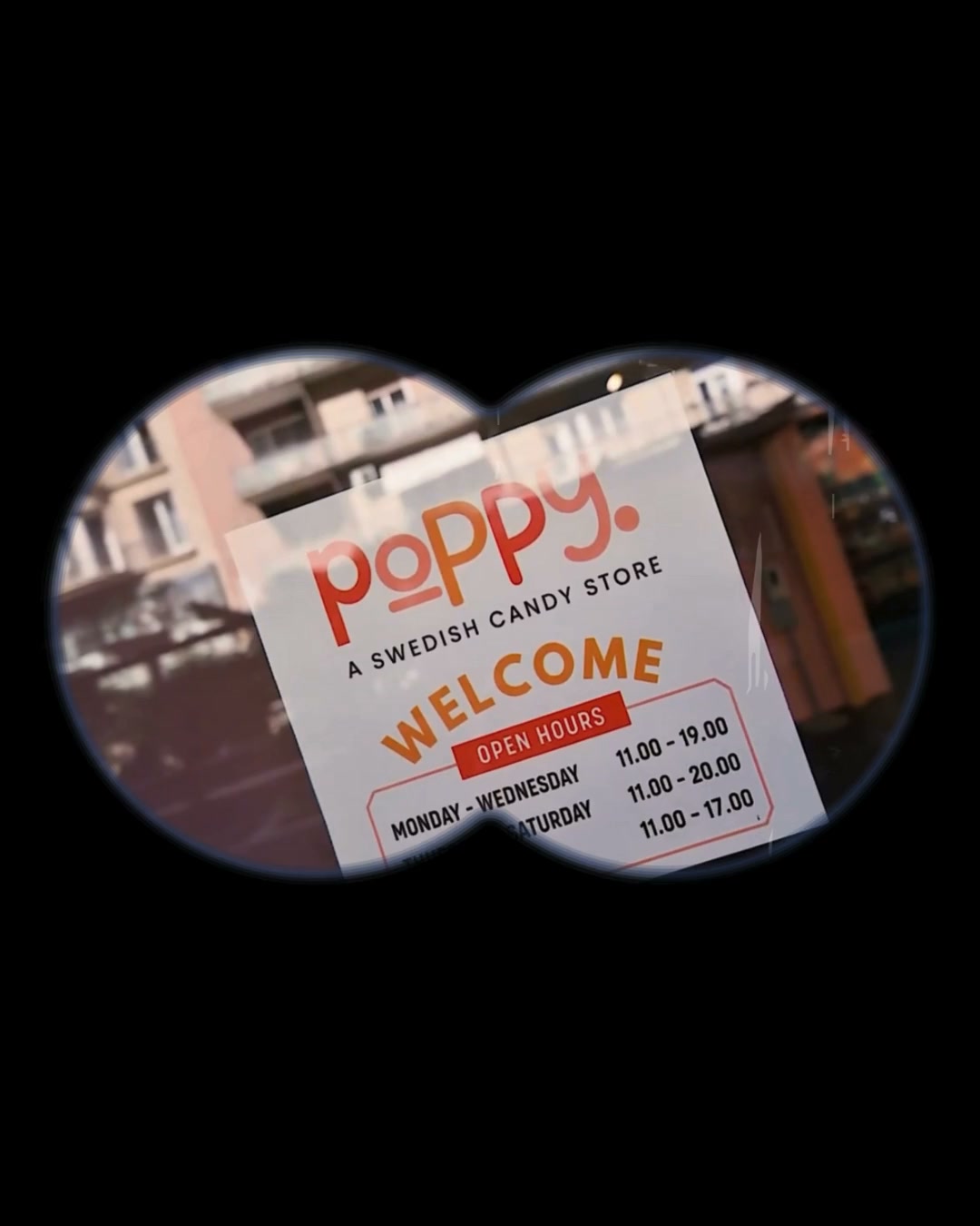 Poppy Budapest Facebook ad: Visit Poppy, Swedish treats in Budapest