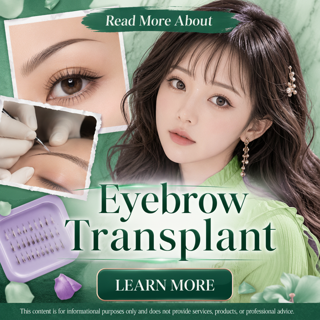 Pure Balance Facebook ad: Eyebrow Transplant: Hairline Shape, Recovery, and Cost…