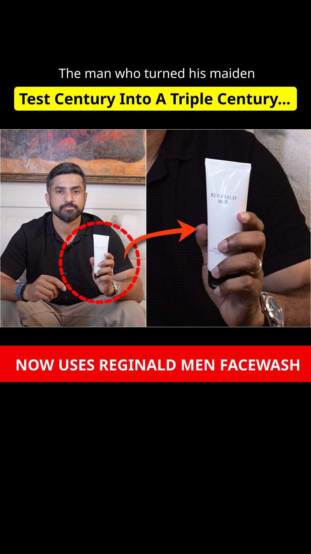 Reginald Men Facebook ad