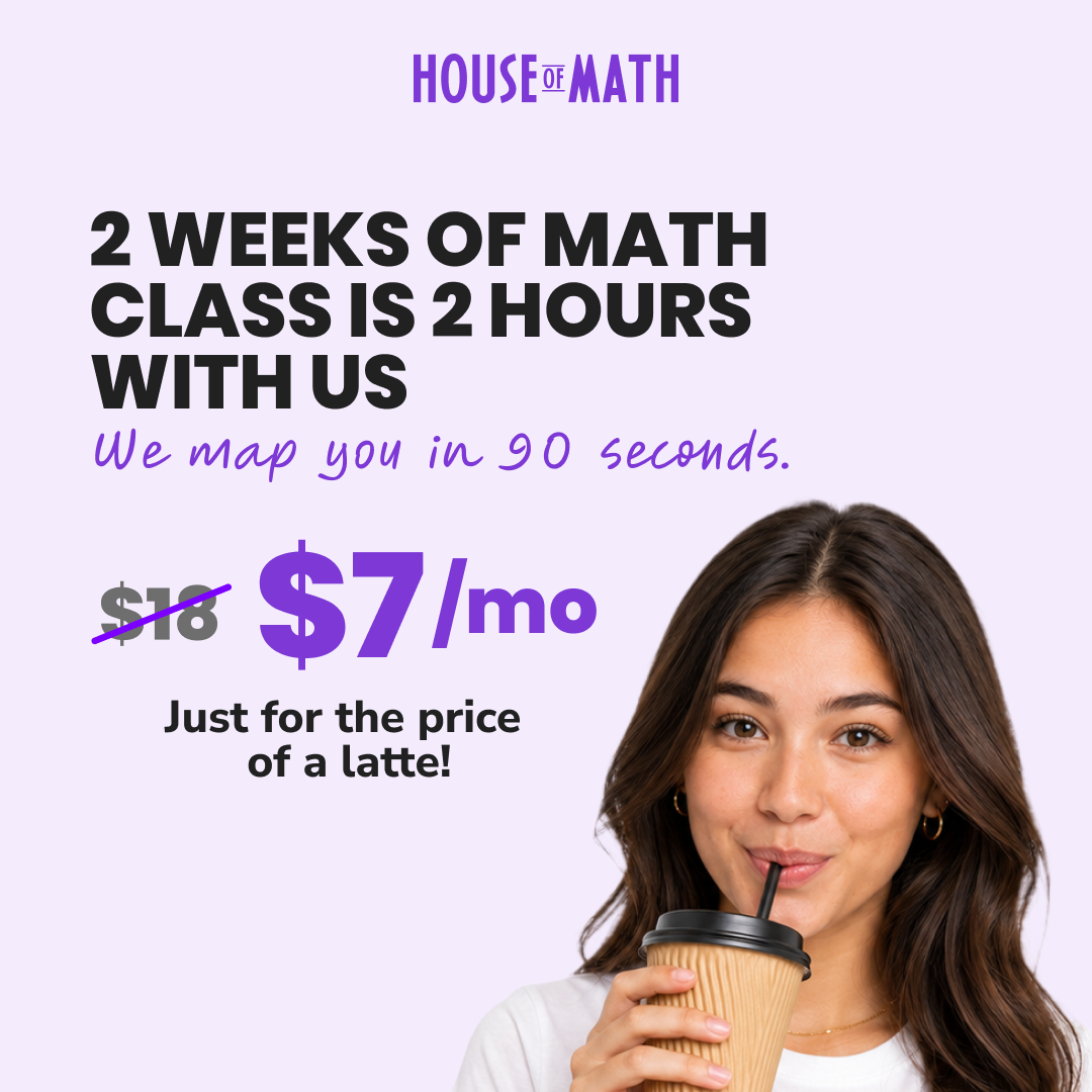 House of Math Facebook ad: The solution you’ve been hoping for