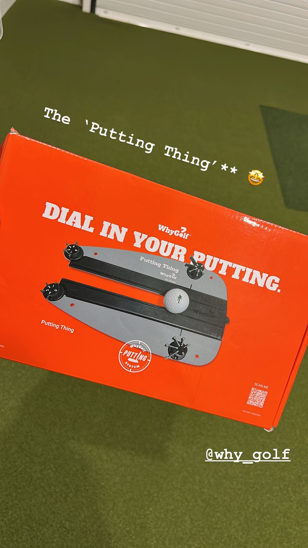 WhyGolf Facebook ad
