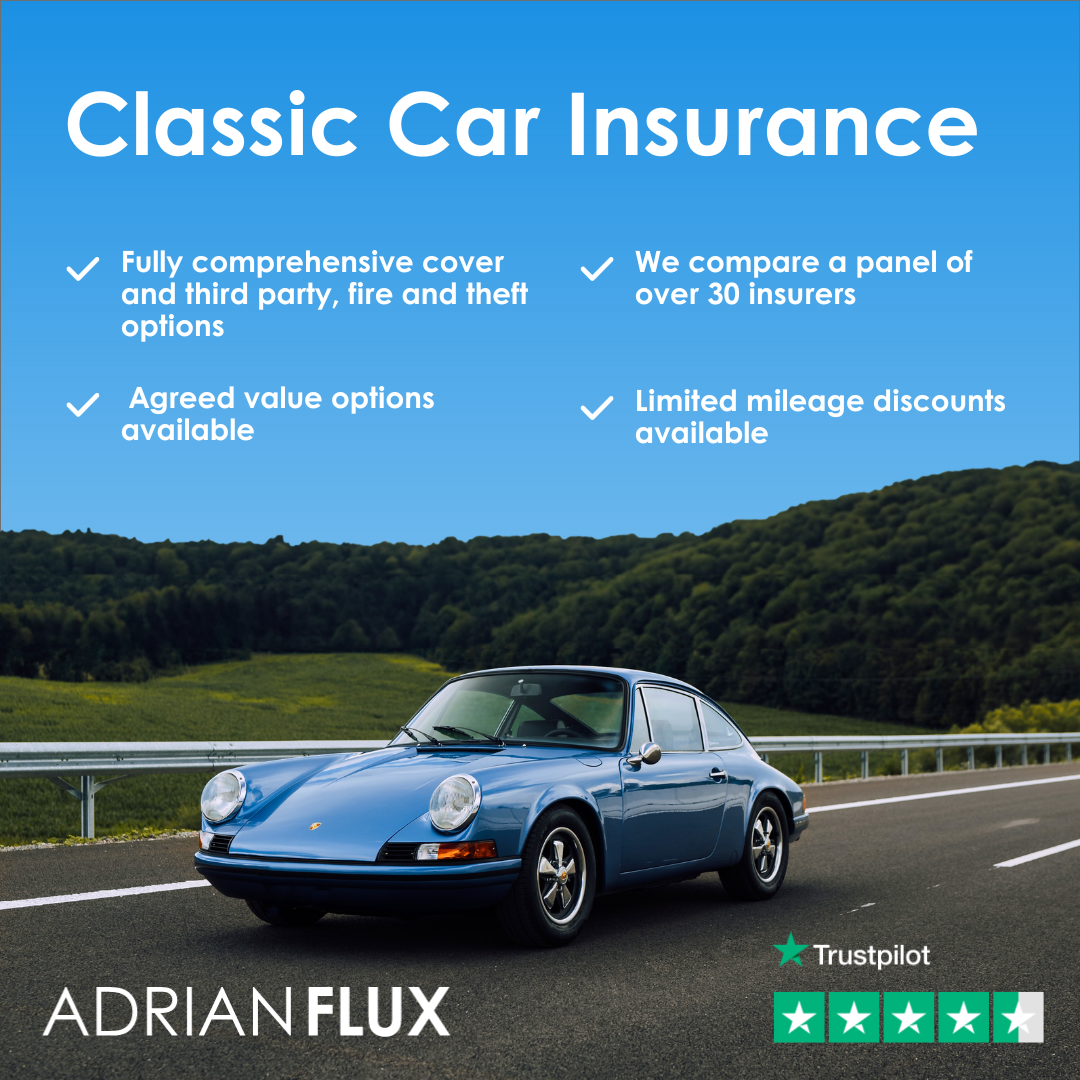 Adrian Flux Insurance Services Facebook ad