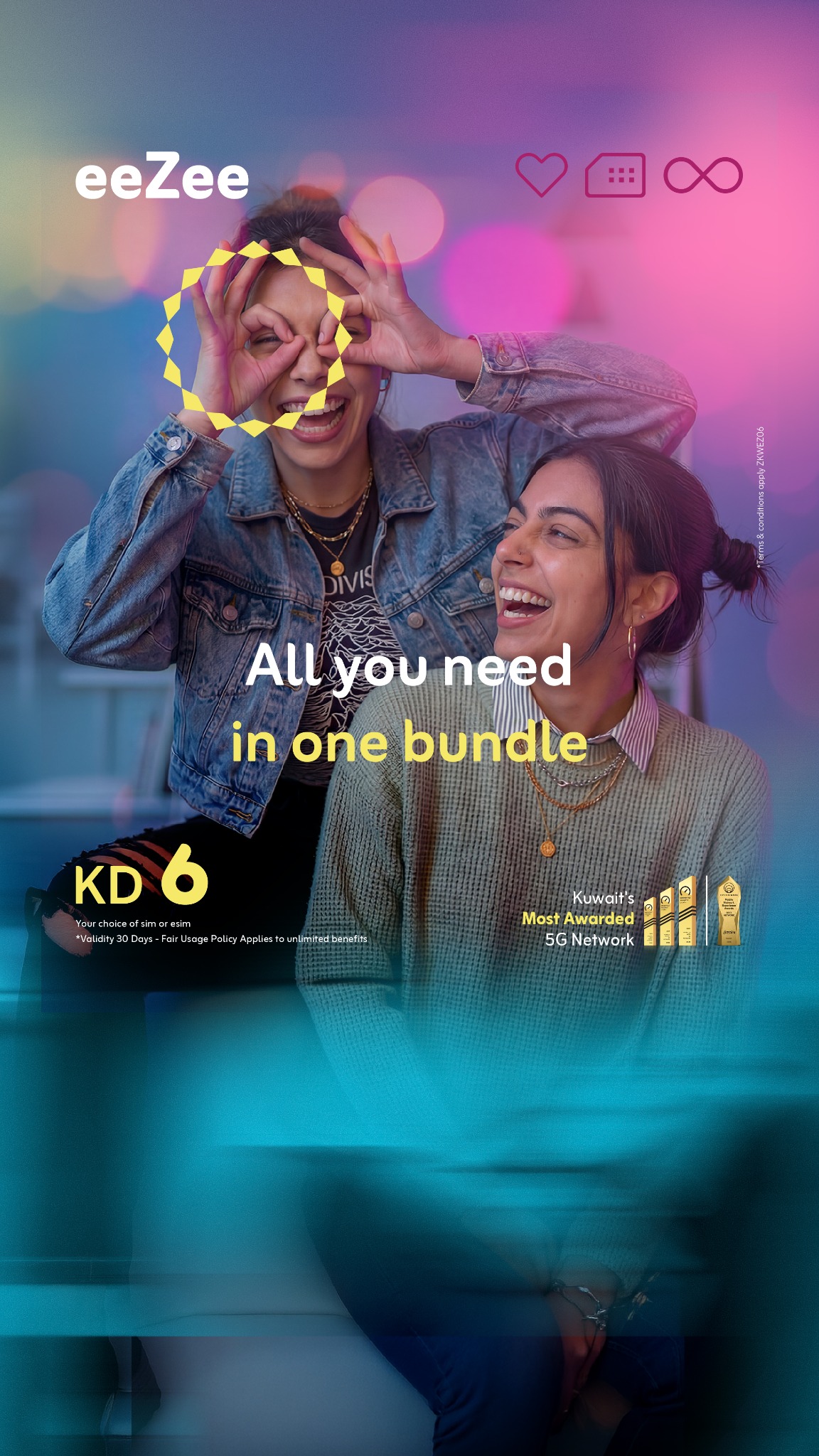 Zain Kuwait Facebook ad