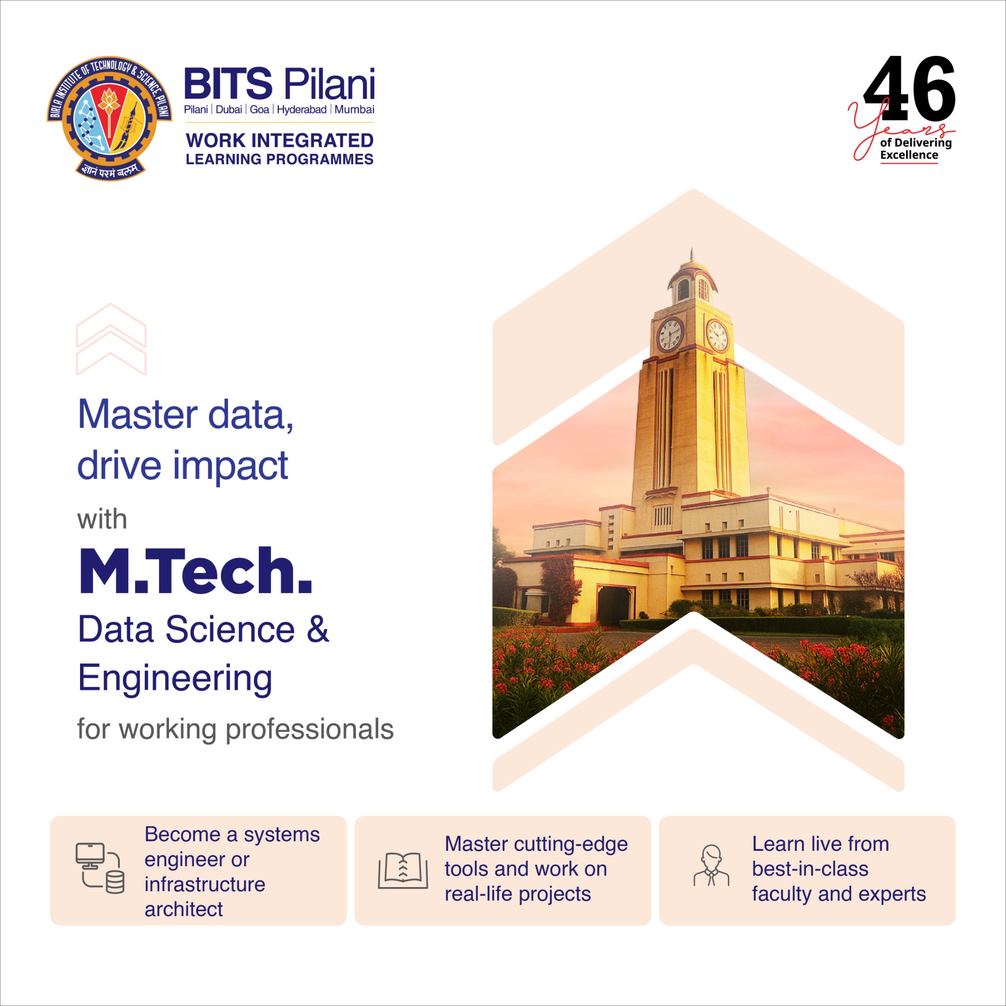 BITS Pilani Work Integrated Learning Programmes Facebook ad