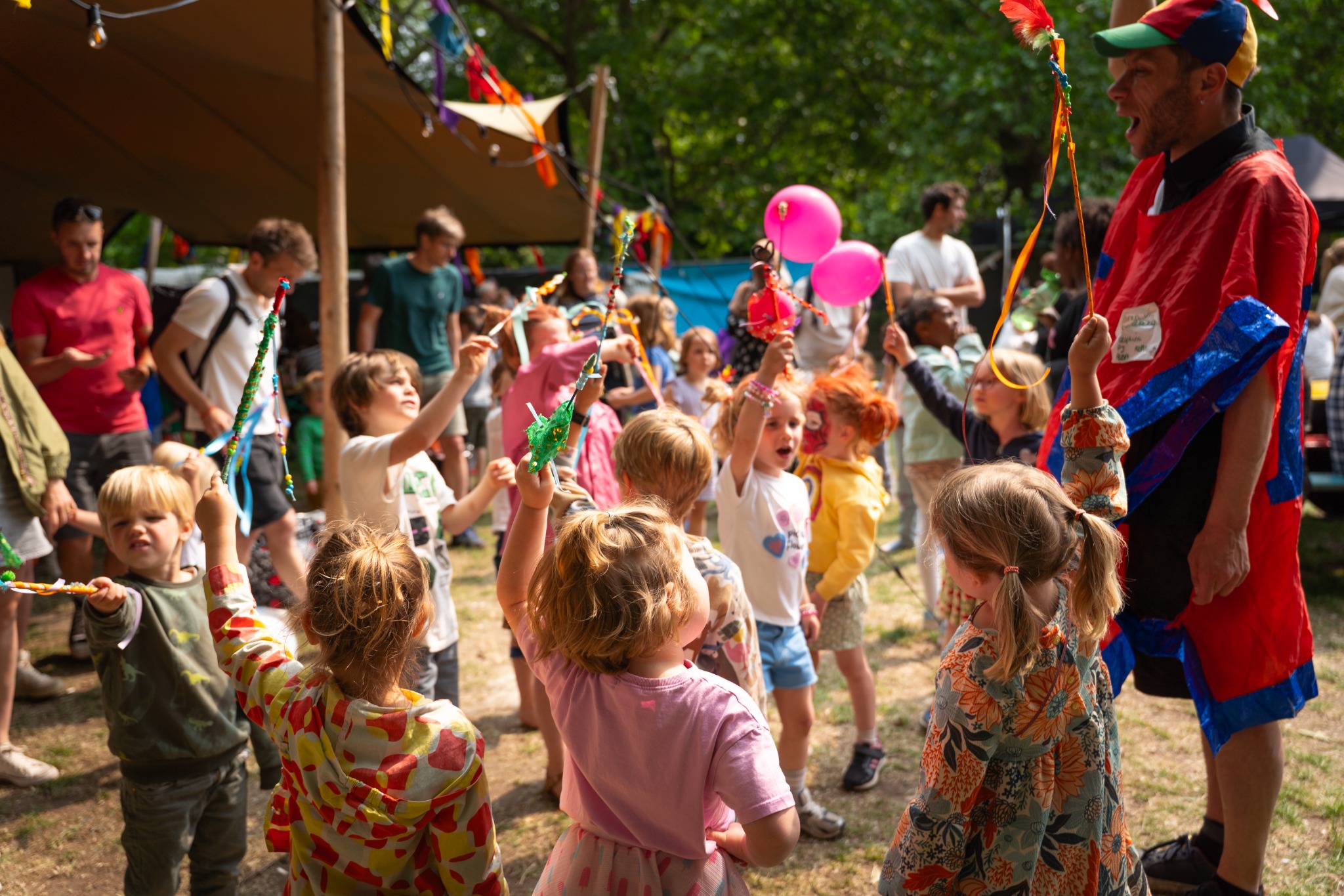 Wallhala Facebook ad: Wallhala - Gratis Kinderfestival in het Keizerpark