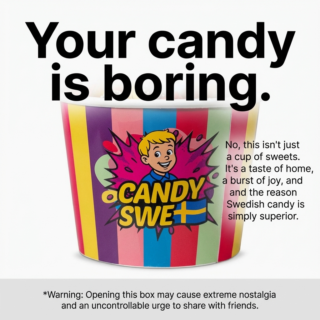 Candy Swe Facebook ad