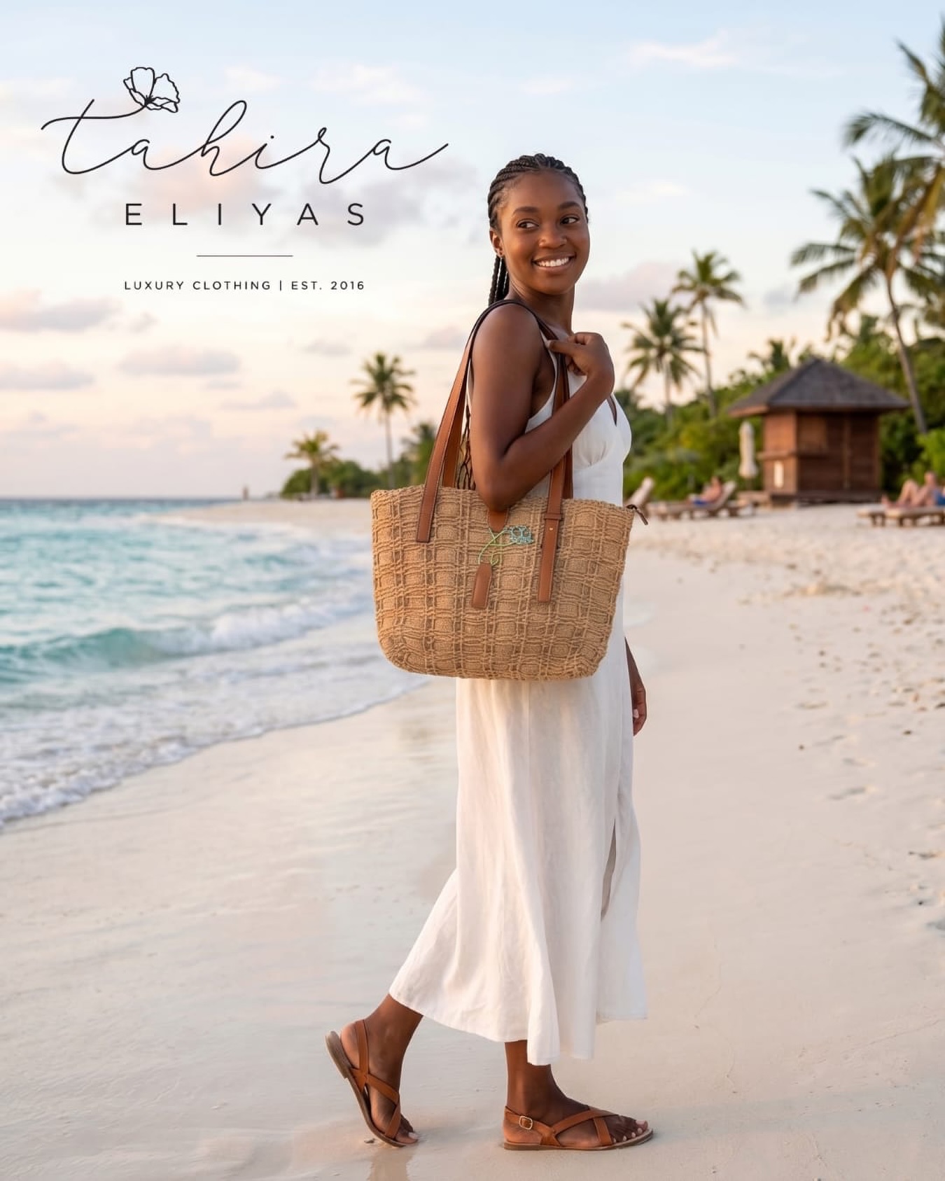 Boutique At Horton Place Facebook ad: Sun-kissed elegance, woven to perfection.