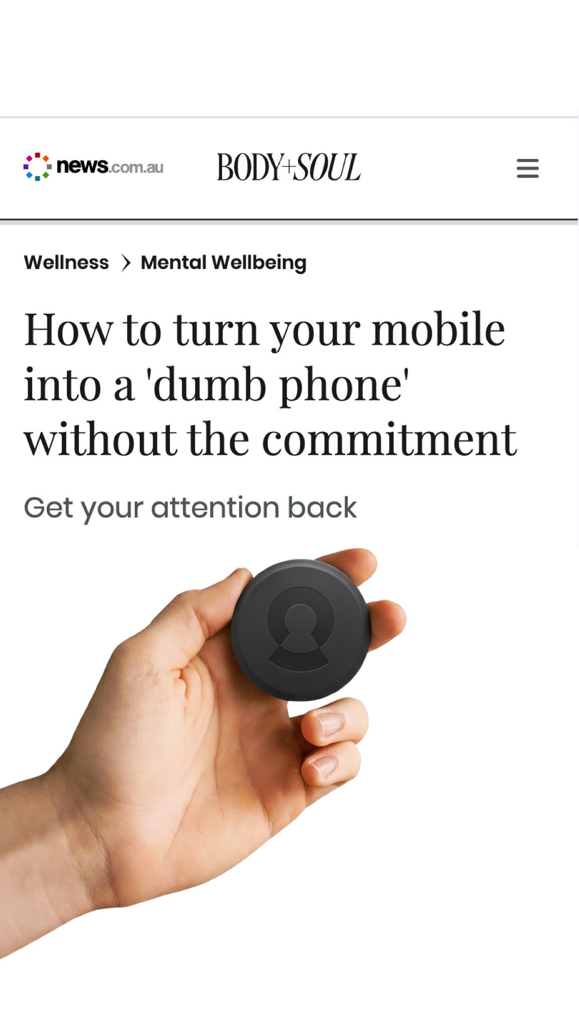 NowLocked - Less Screen Time Facebook ad