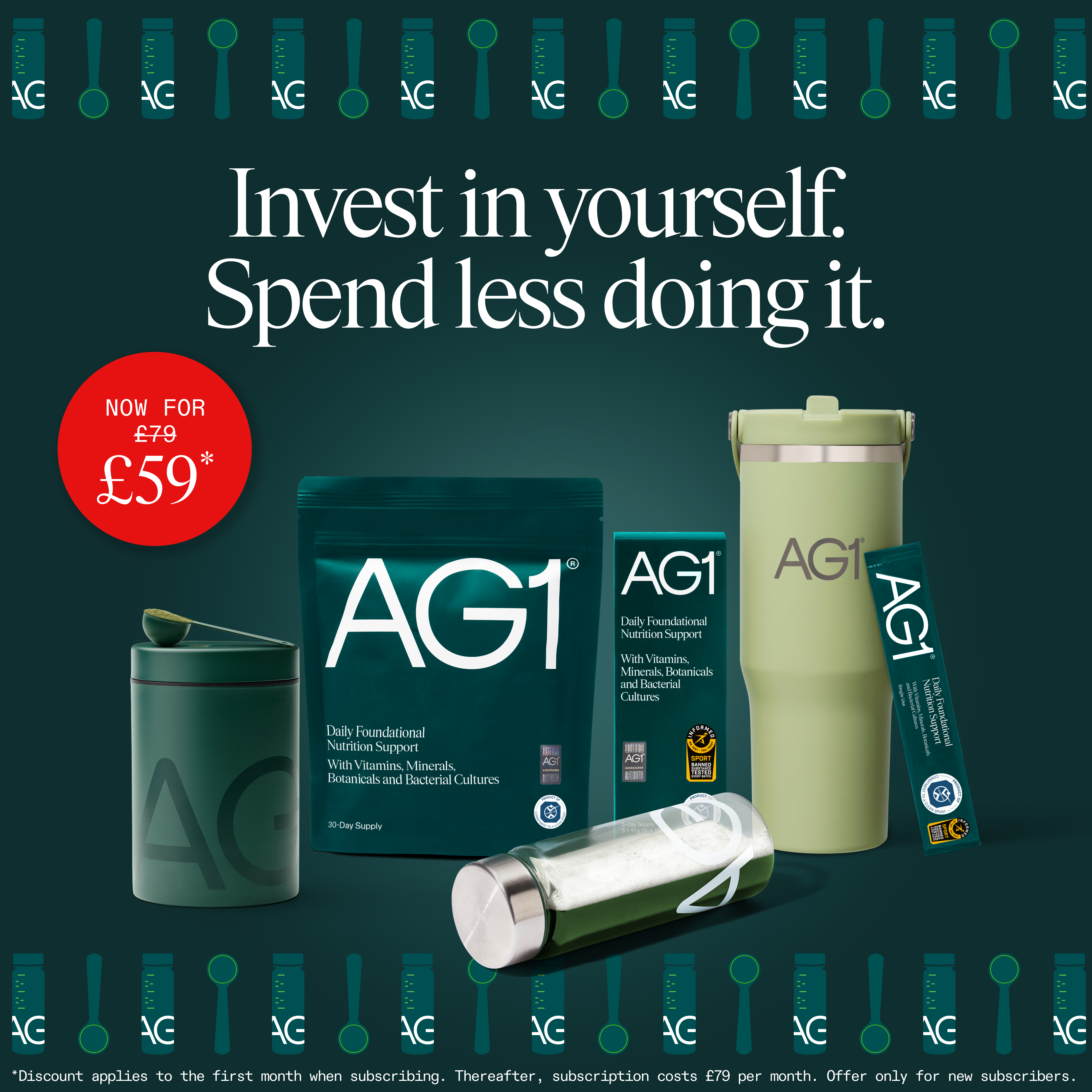 AG1 by Athletic Greens Facebook ad