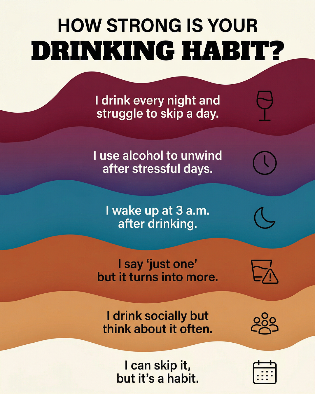 Hypnosis to Stop Drinking Facebook ad