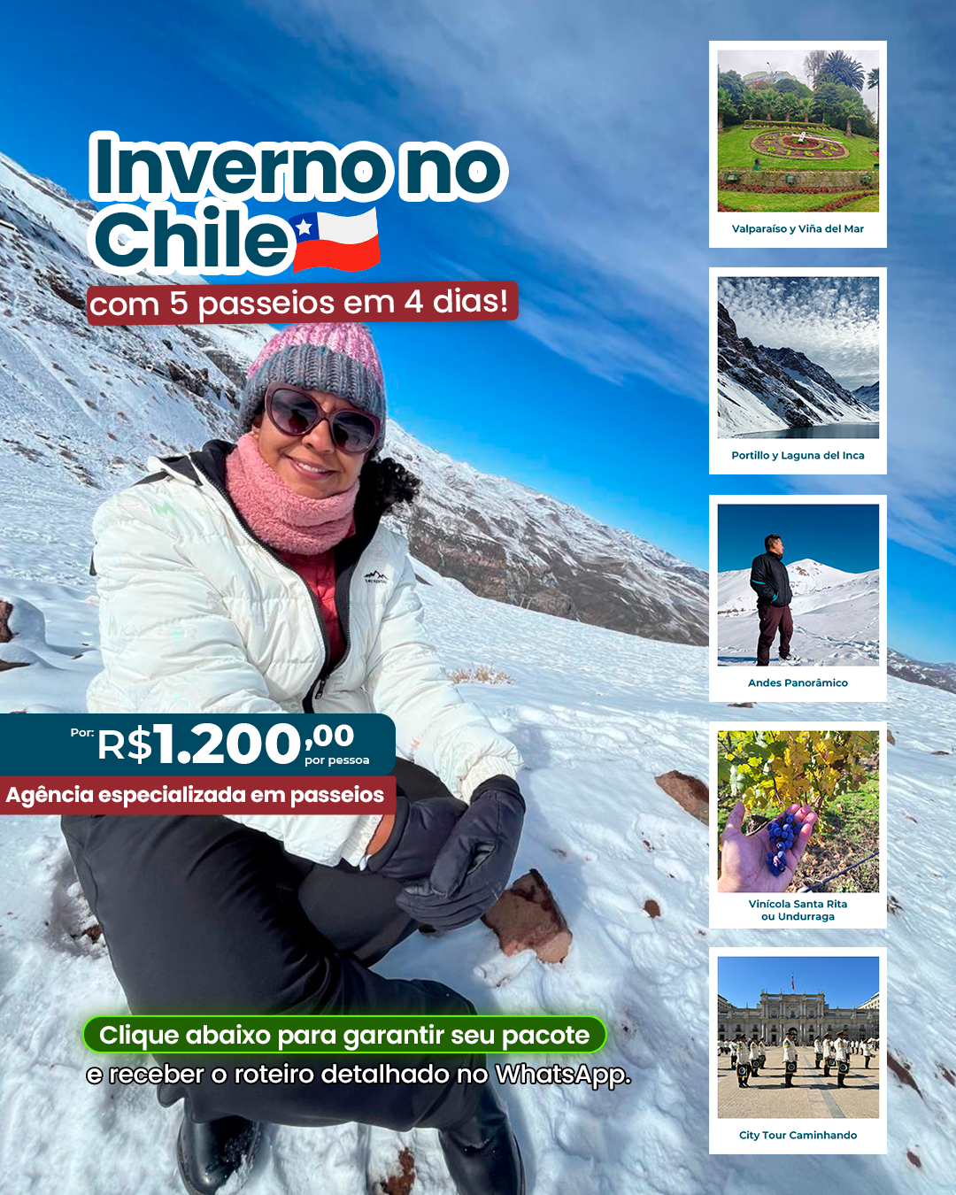 Curtindo Chile Facebook ad