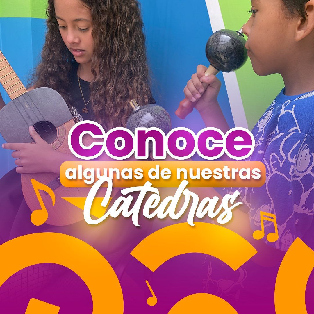 Centro de Formación Musical Cefomac Facebook ad: Conoce nuestras cátedras