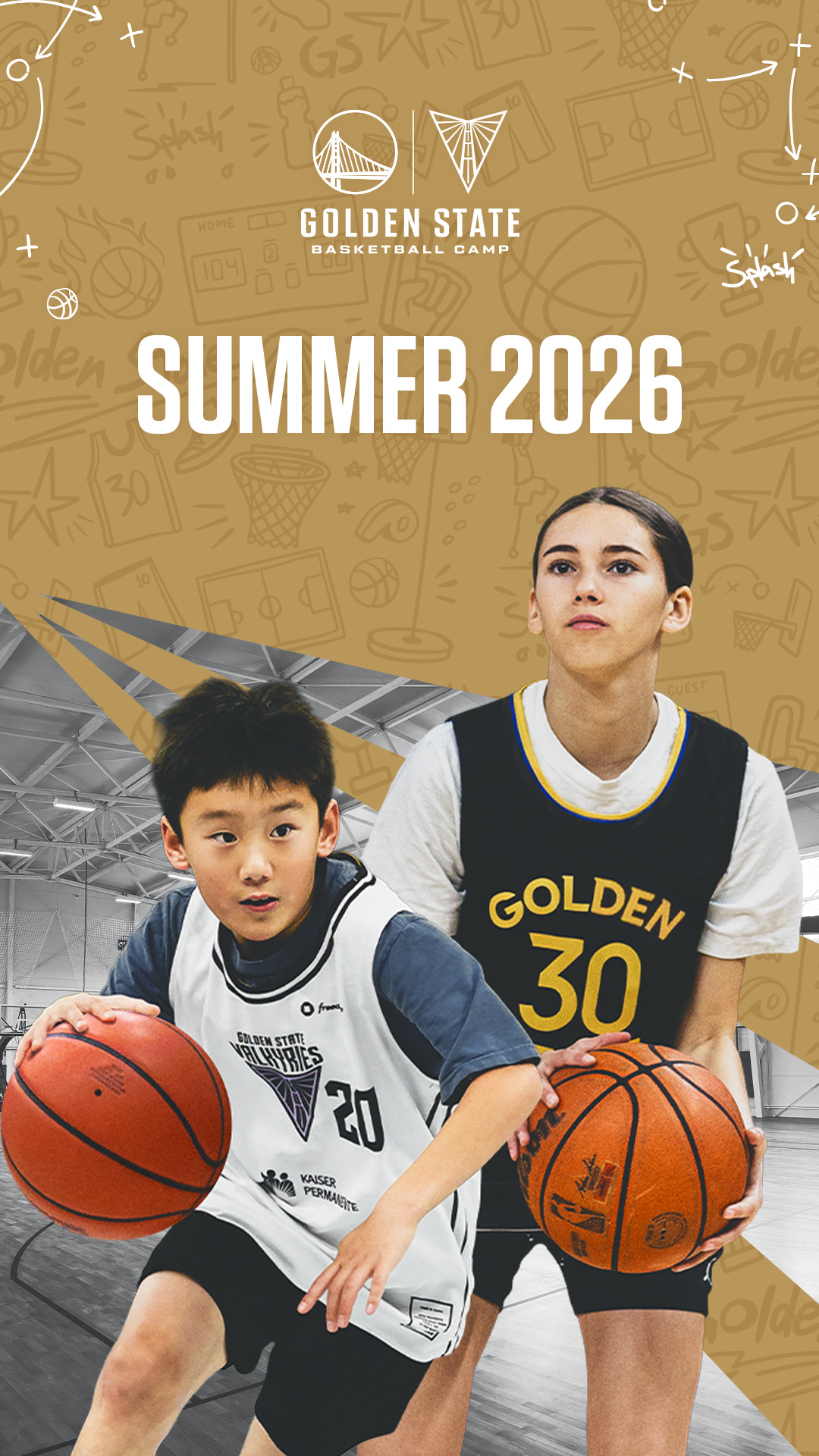 Warriors Basketball Academy Facebook ad from Jun 26, 2026