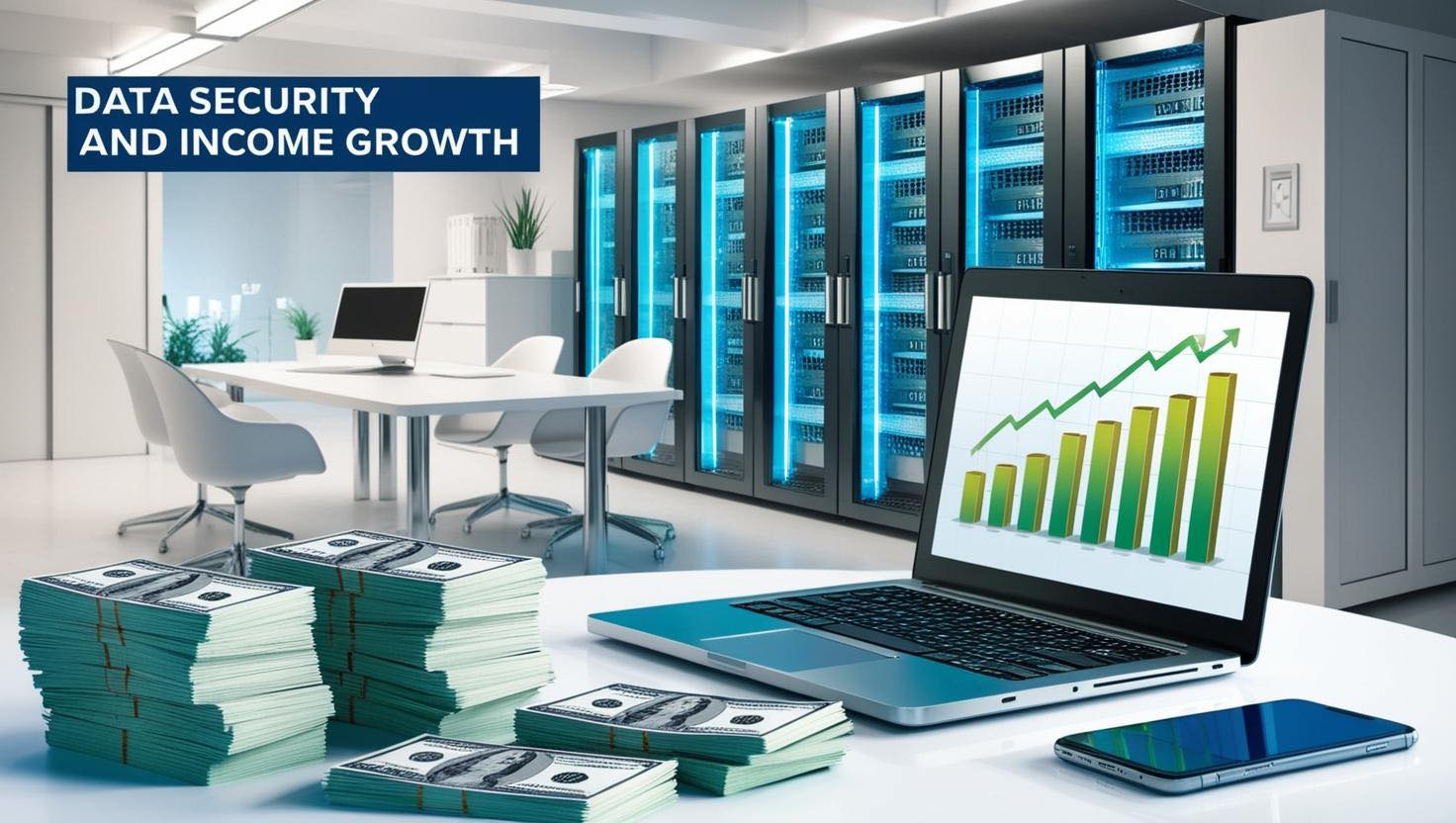 Data Security + Income Growth Facebook ad: Helping people build online income through Independent…