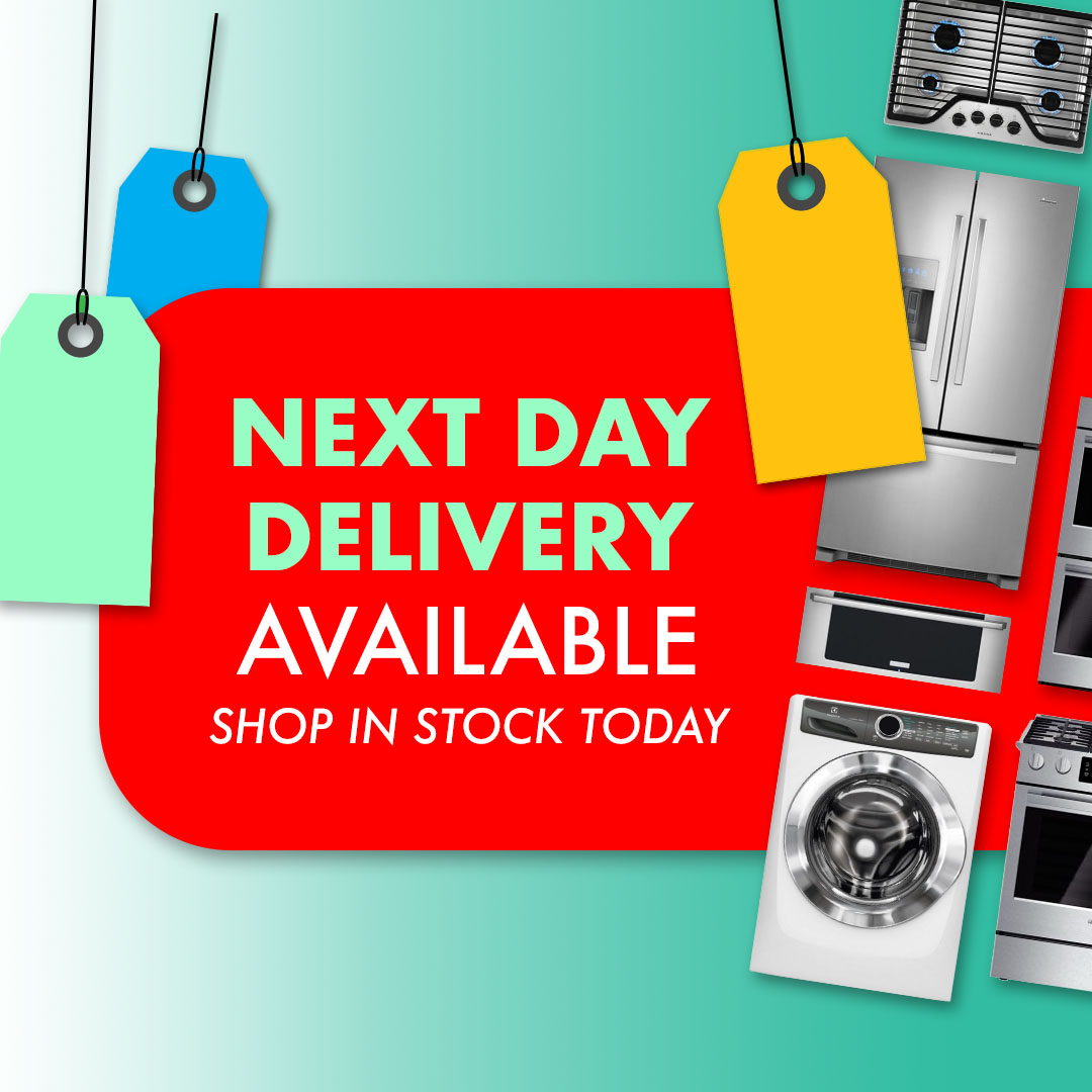 Zeglin's TV & Appliance Inc. Facebook ad: Shop now for in stock savings with next…