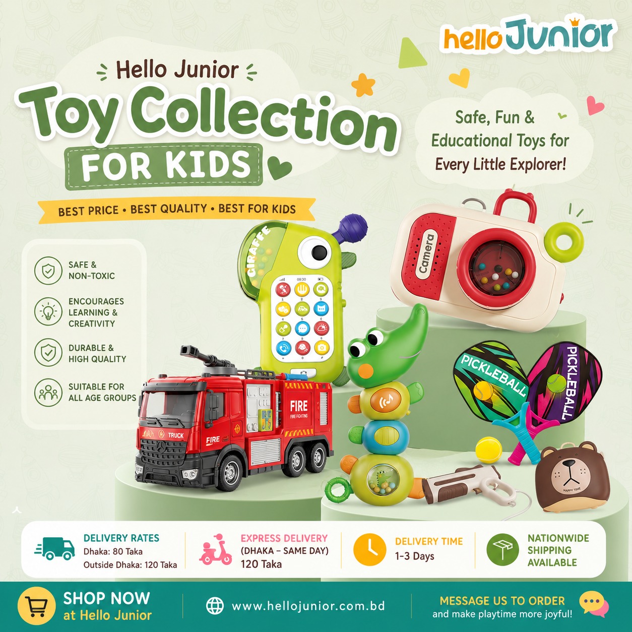 Hello Junior Facebook ad
