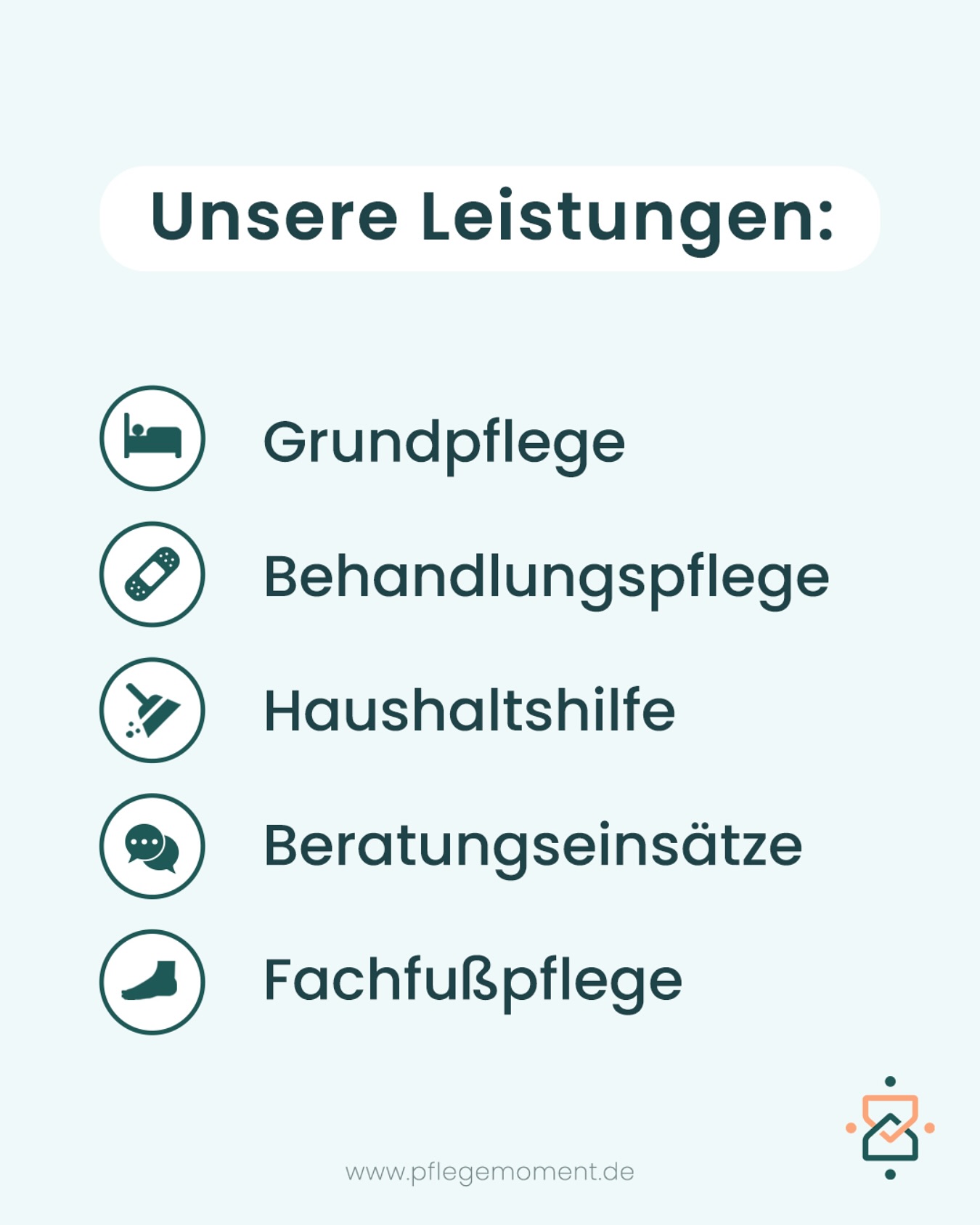 Pflegemoment Facebook ad