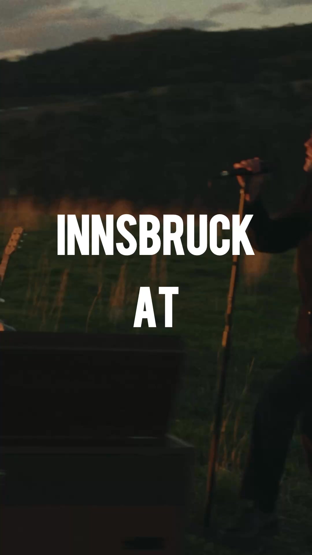 Patrick James Facebook ad: Innsbruck - 14th of October