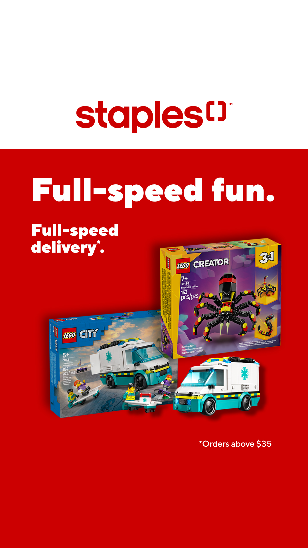 Staples Canada Facebook ad