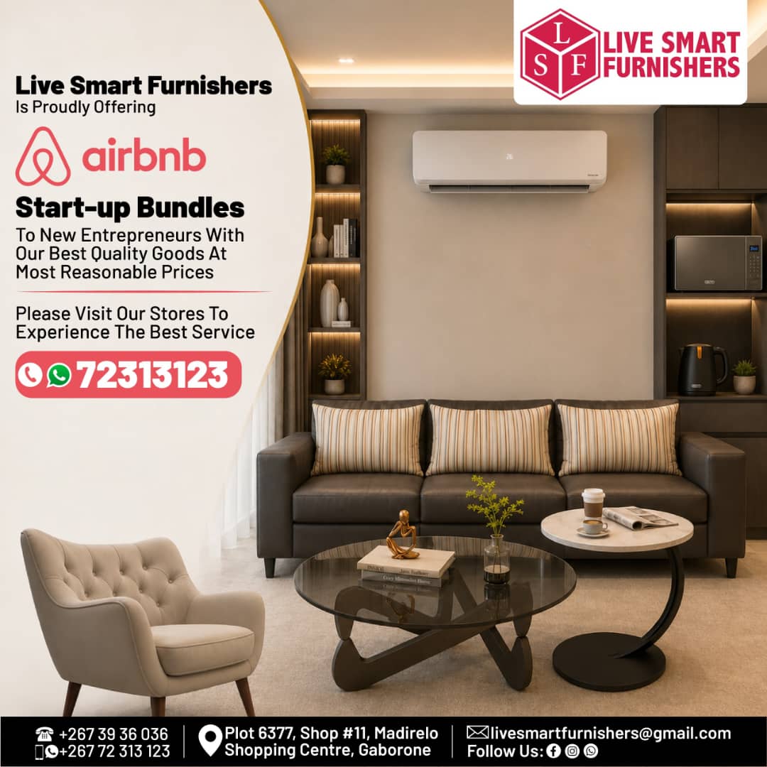 Live Smart Furnishers Facebook ad: Upgrade your home with premium appliances and luxury…