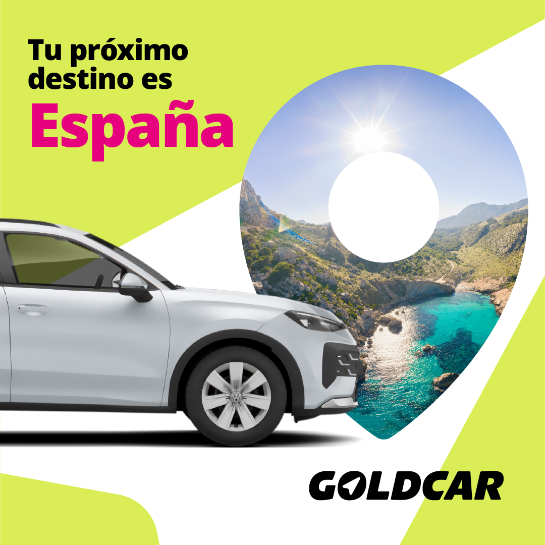 Goldcar Facebook ad: Solo te falta el coche.