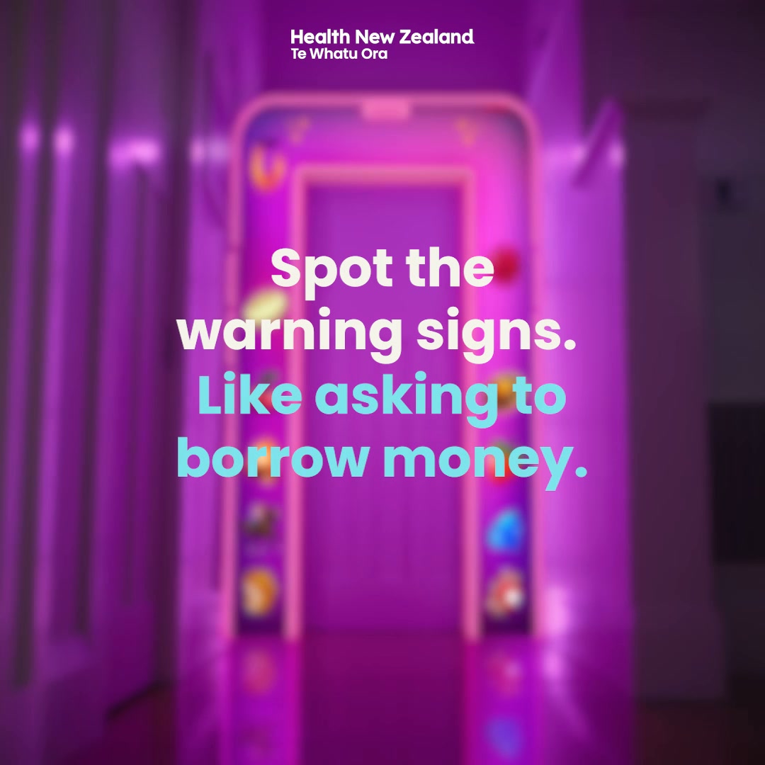 Safer Gambling Aotearoa Facebook ad: Help stop gambling harm