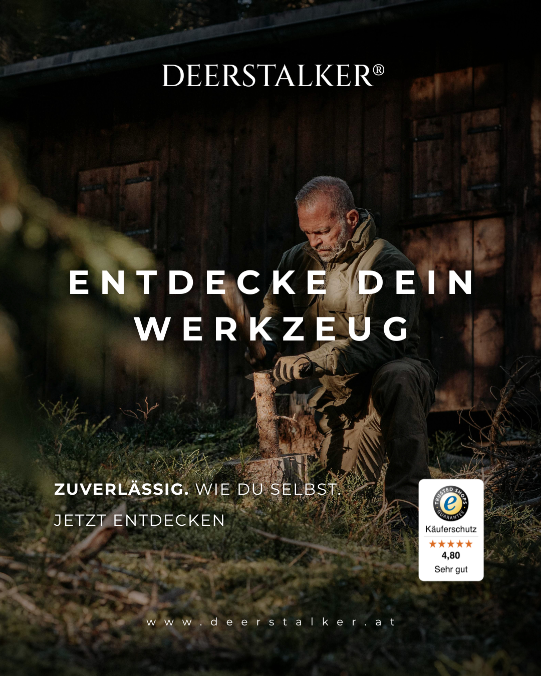 Deerstalker - Knives Built to Endure Facebook ad