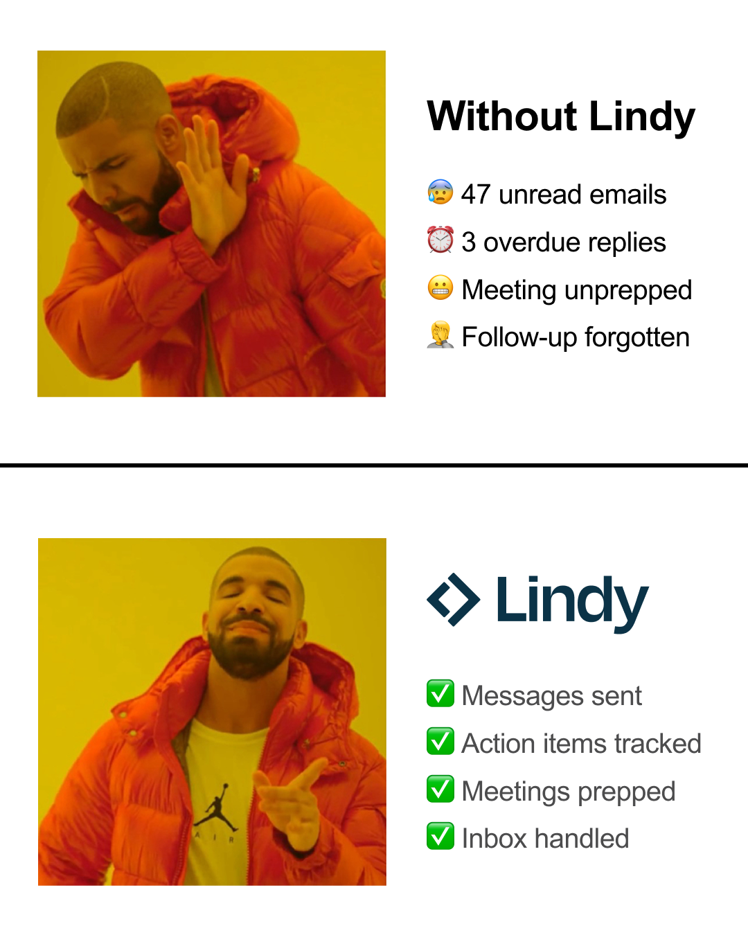 Lindy Facebook ad