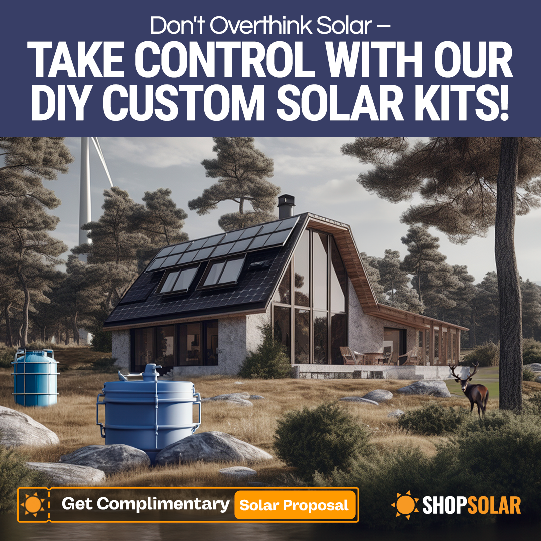 ShopSolar.com Facebook ad: Figure Out Which Solar Kit is Best for You