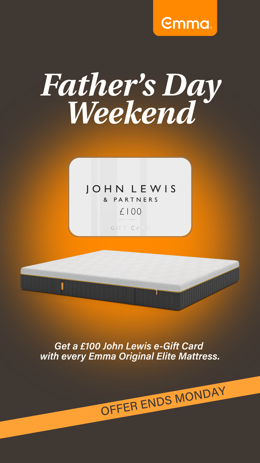 Emma Sleep UK Facebook ad