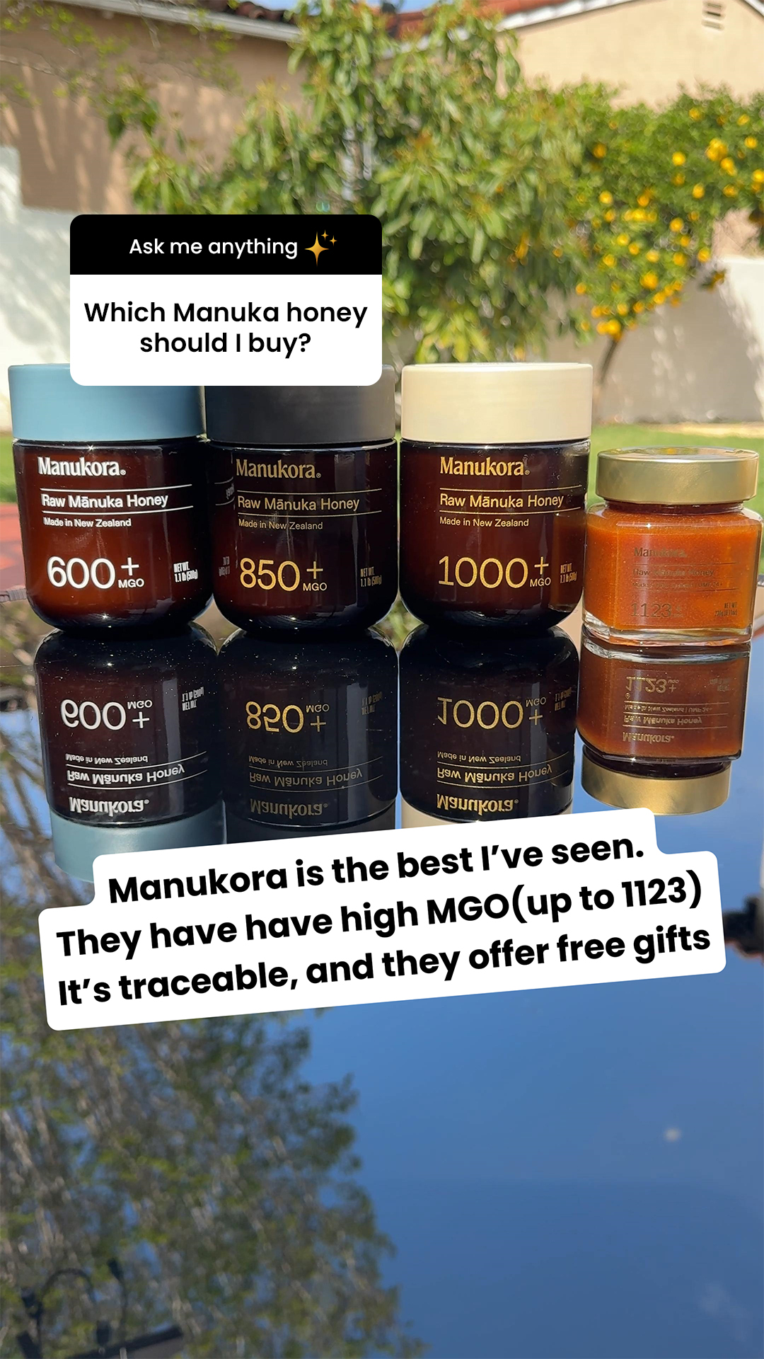 Manukora Facebook ad