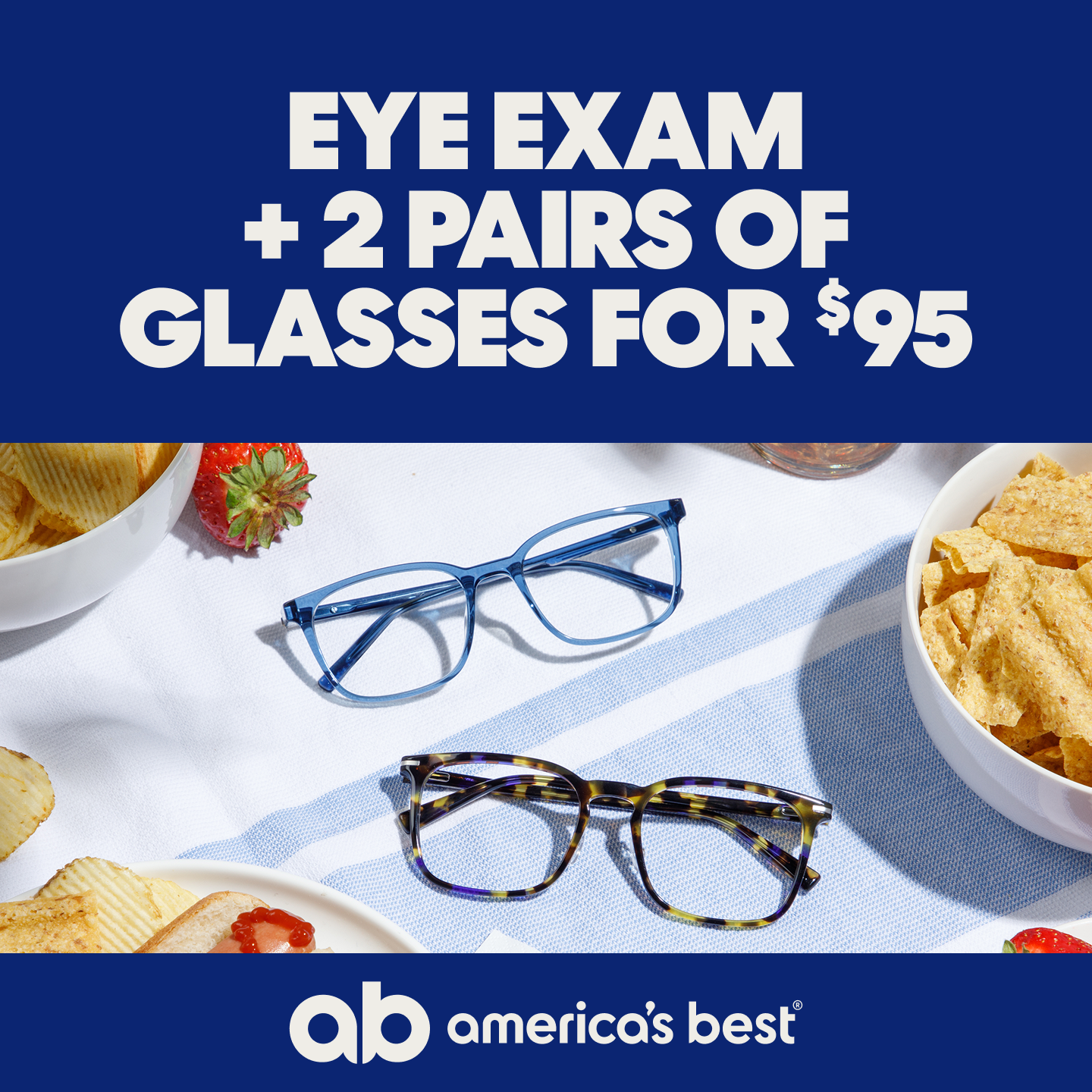 America's Best Eyecare + Eyewear Facebook ad