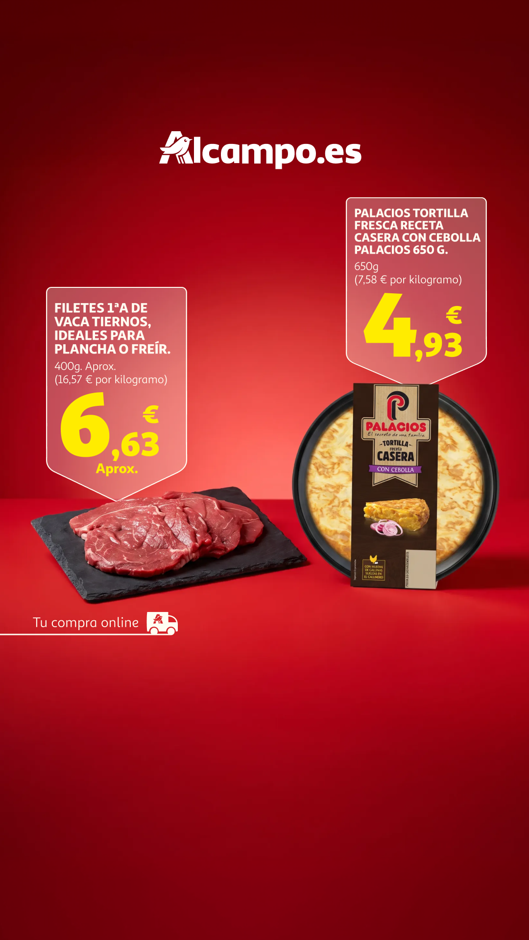 Alcampo Facebook ad