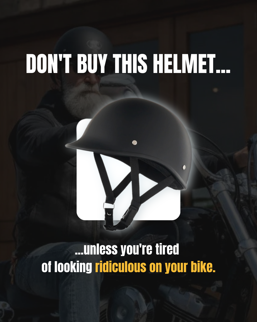Beanie Helmets Facebook ad
