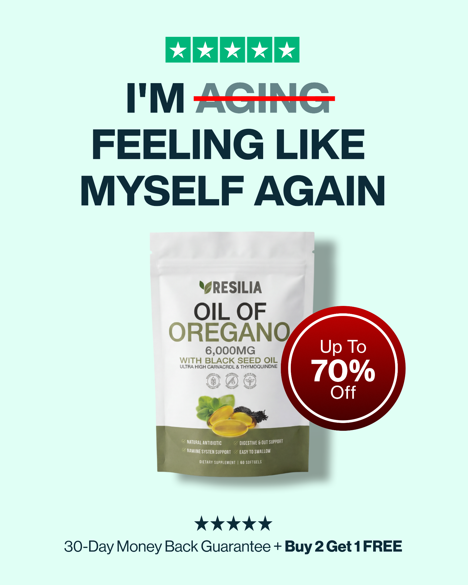 After 40 Wellness Facebook ad