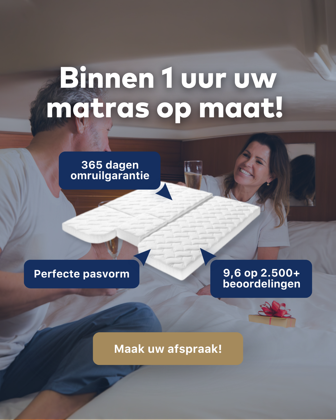 Zuko The Golden Retriever Facebook ad: Matras op maat