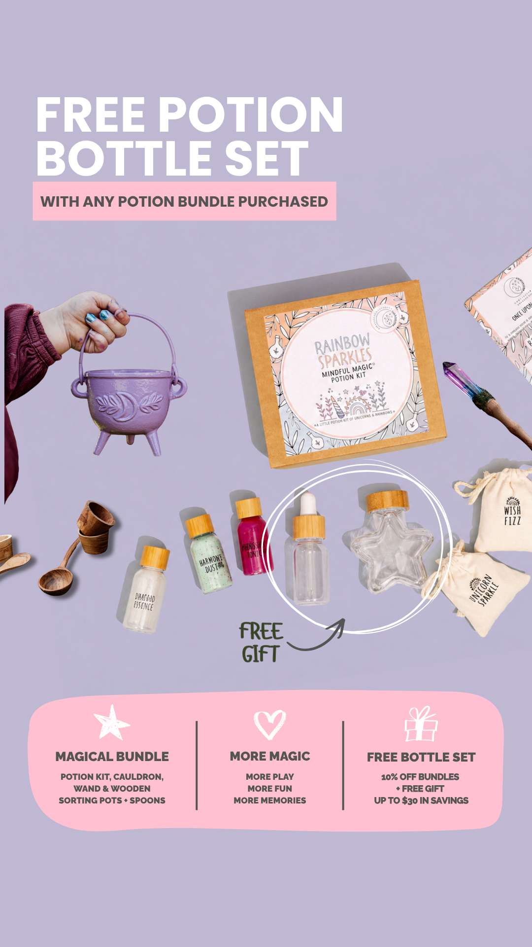 The Little Potion Co Facebook ad