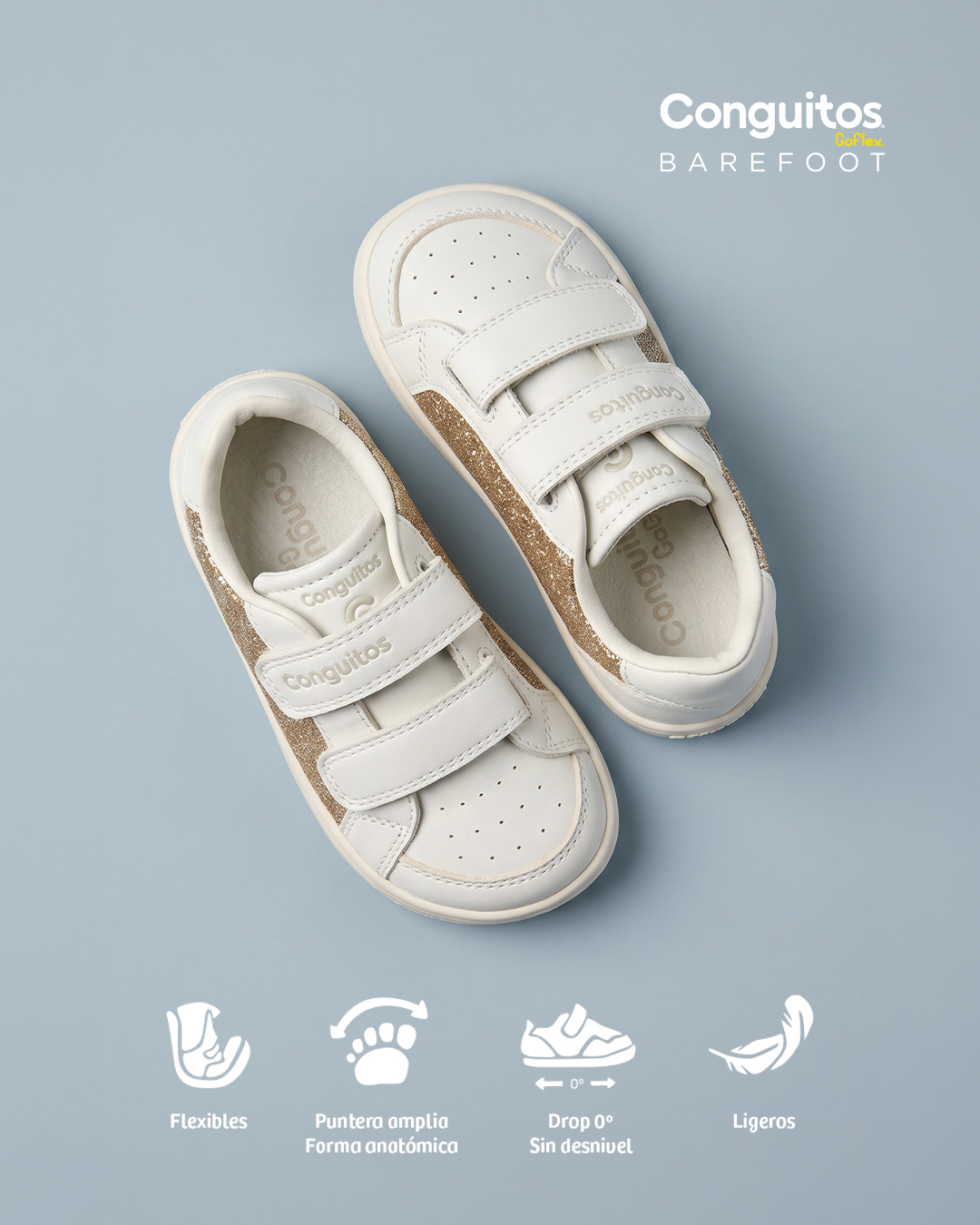 Conguitos Facebook ad: BAREFOOT Pisada Natural