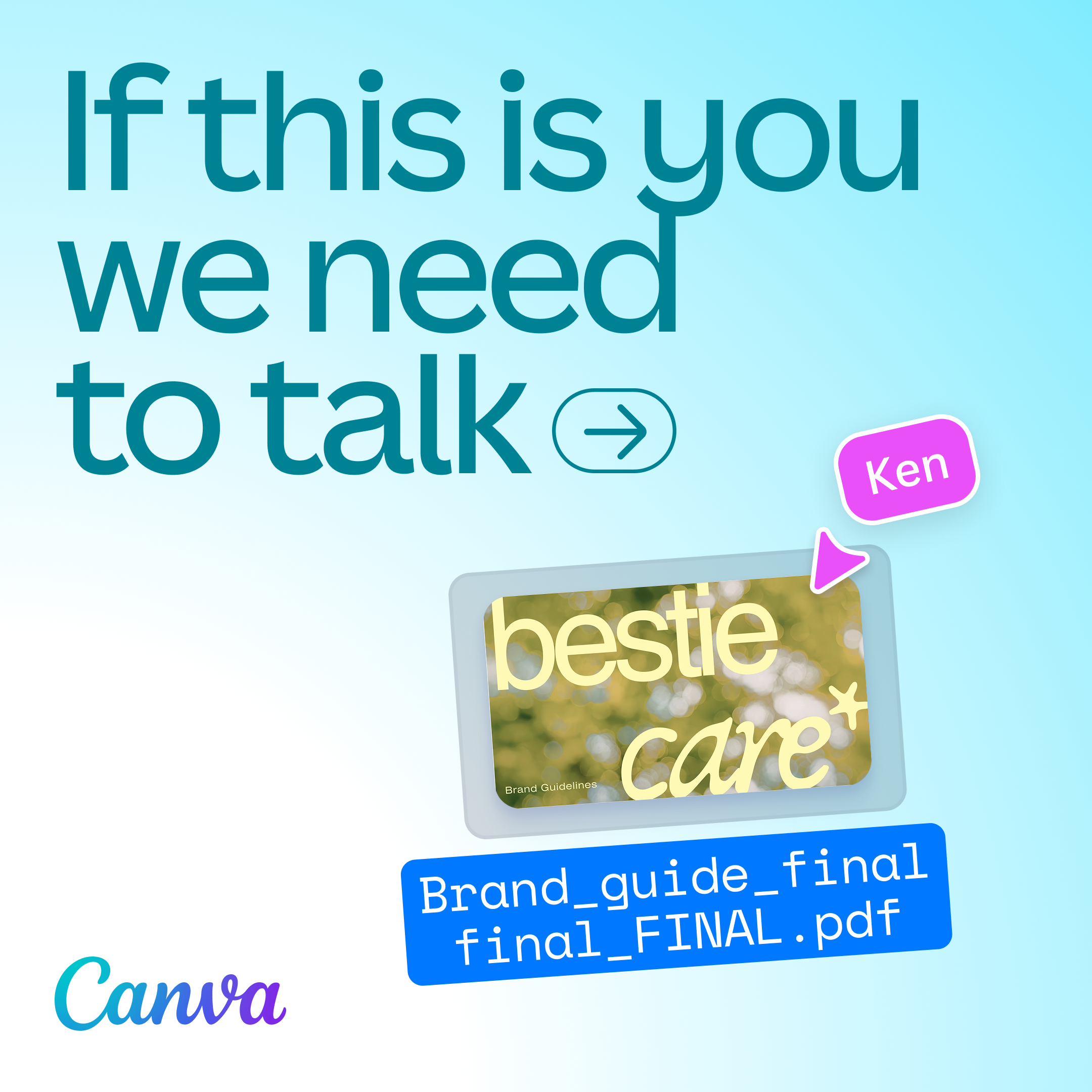 Canva Facebook ad