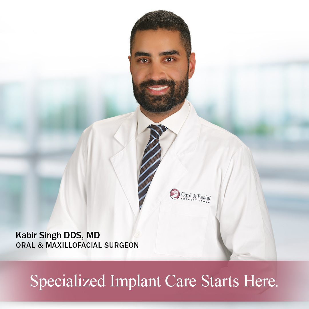 Oral and Facial Surgery Group Facebook ad: Transform your smile. Restore your confidence.