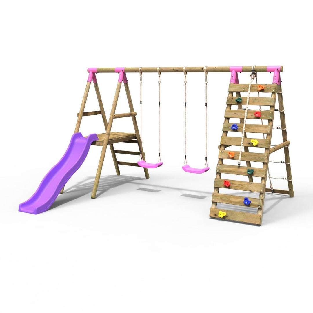 Outdoor Toys Facebook ad: Turn your garden into their favourite place to…