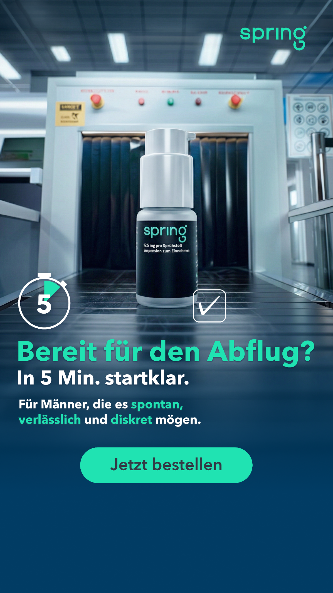 GoSpring Männergesundheit Deutschland  Facebook ad