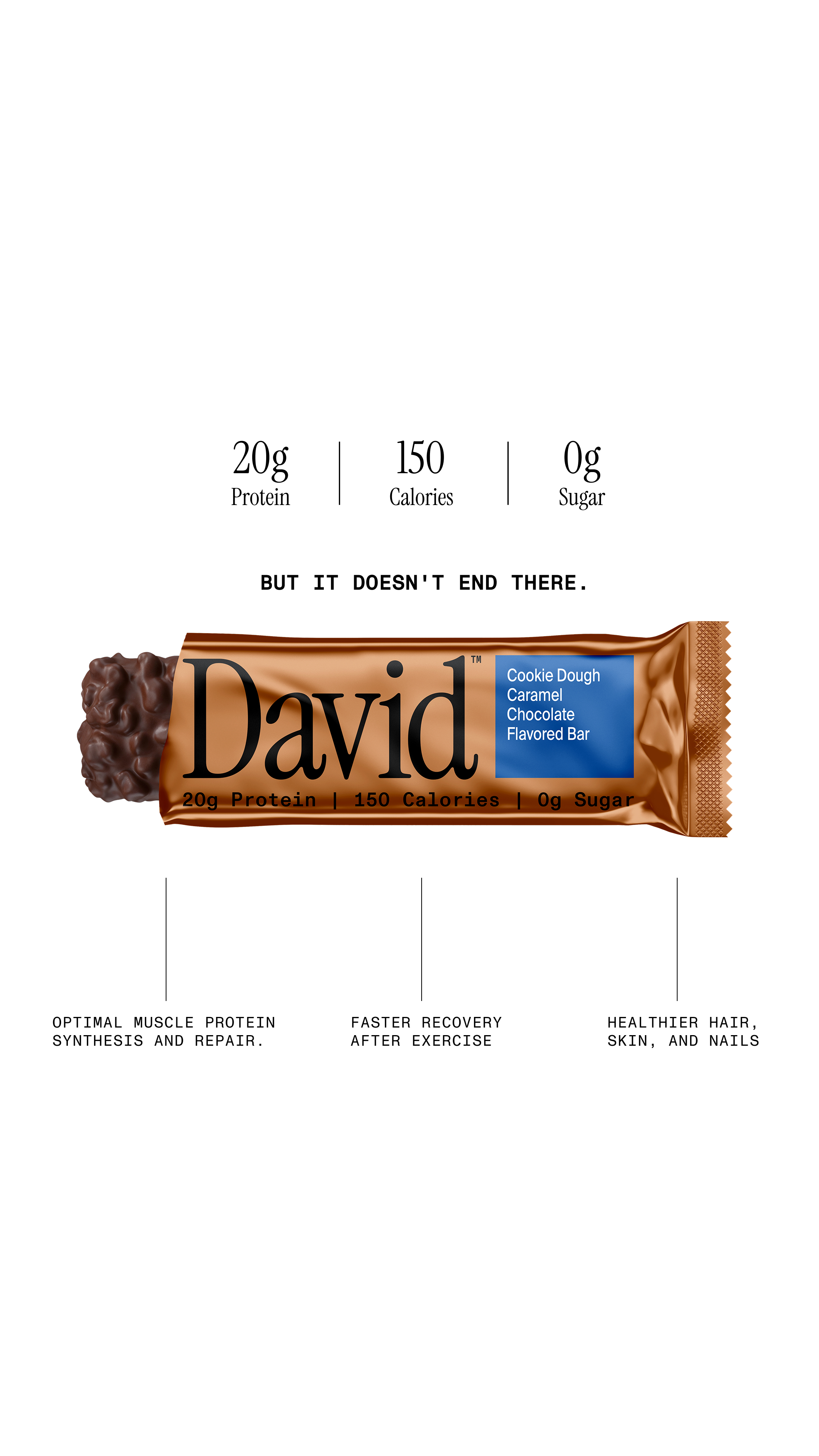 David Protein Facebook ad