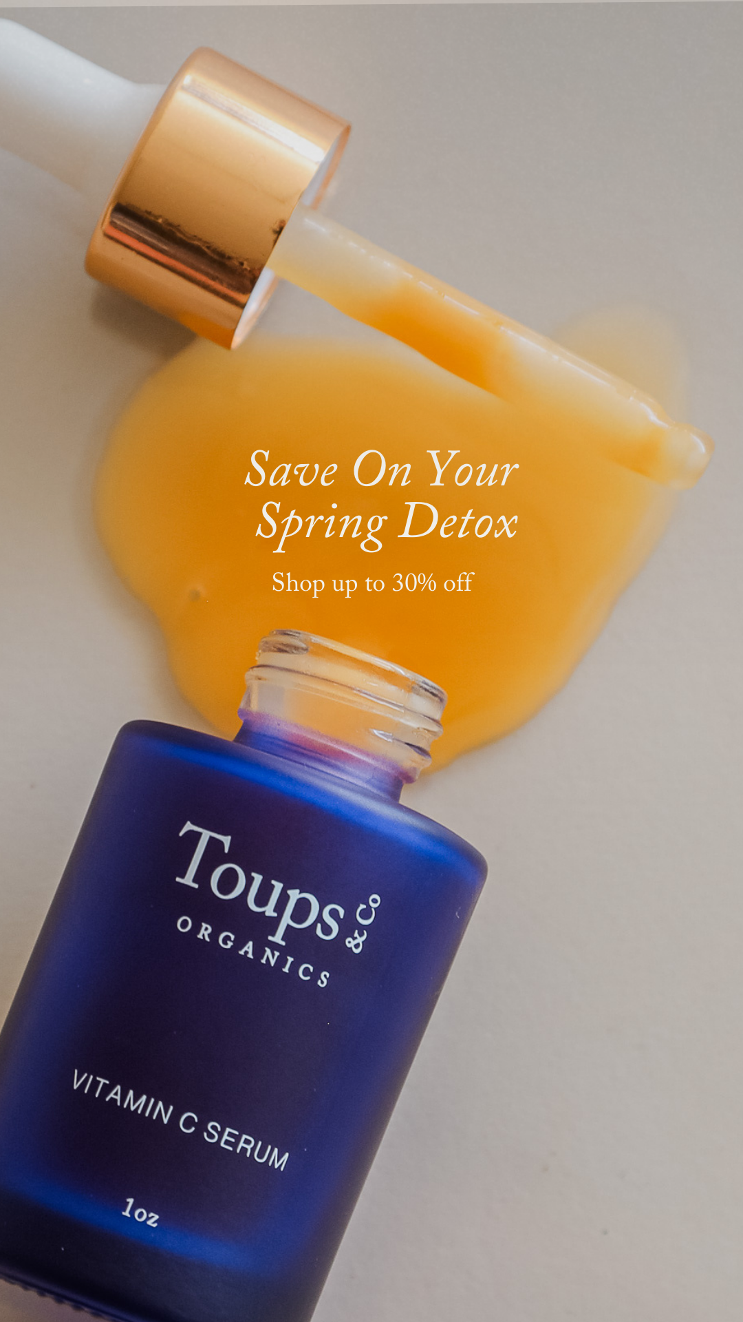 Toups and Co Organics Facebook ad