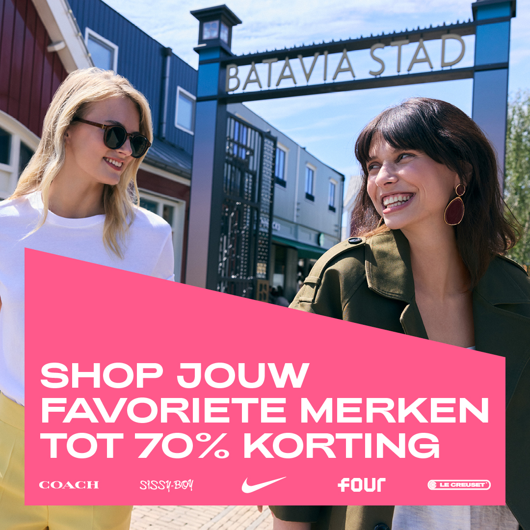 Batavia Stad Fashion Outlet Facebook ad: Shop jouw must-haves