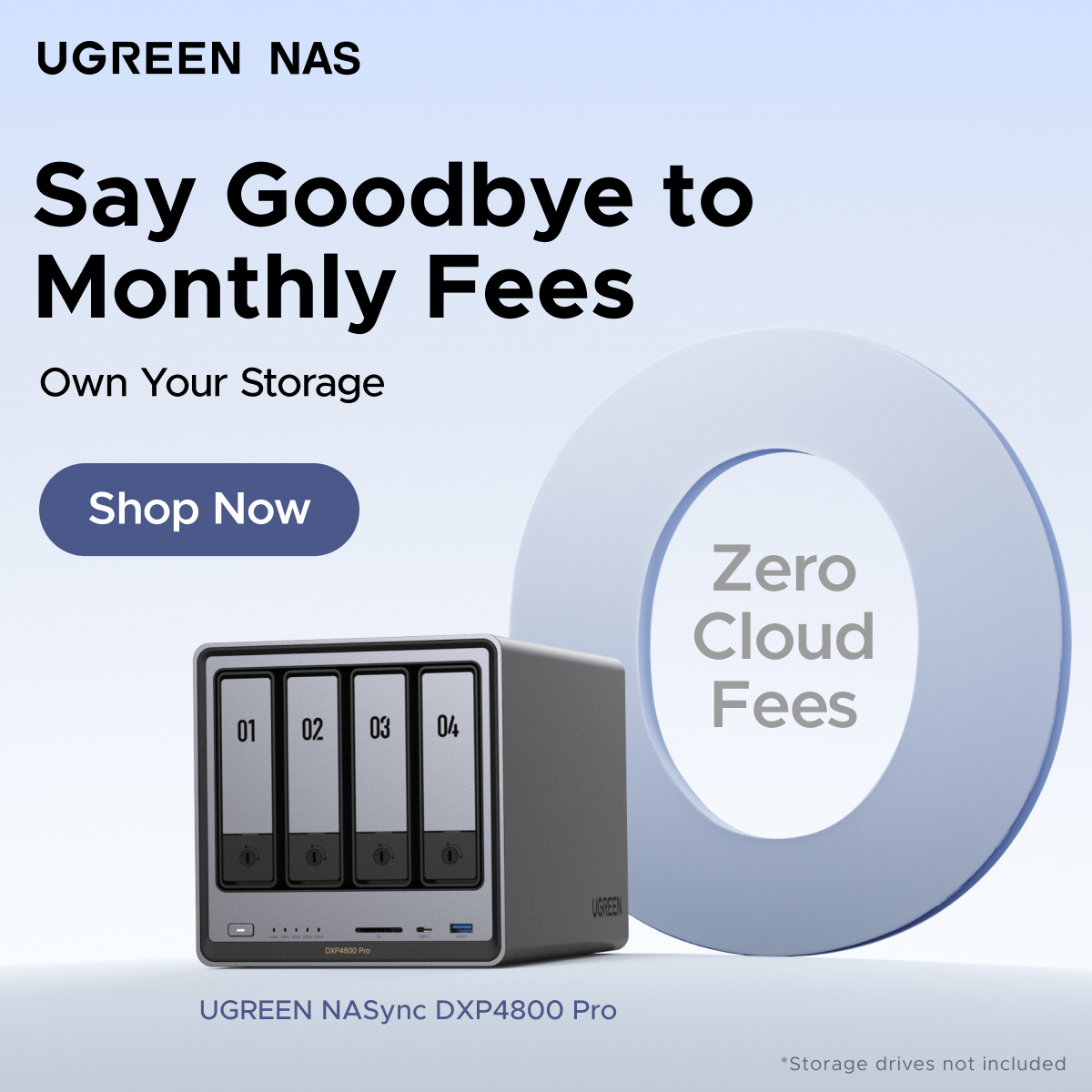 UGREEN NASync Facebook ad
