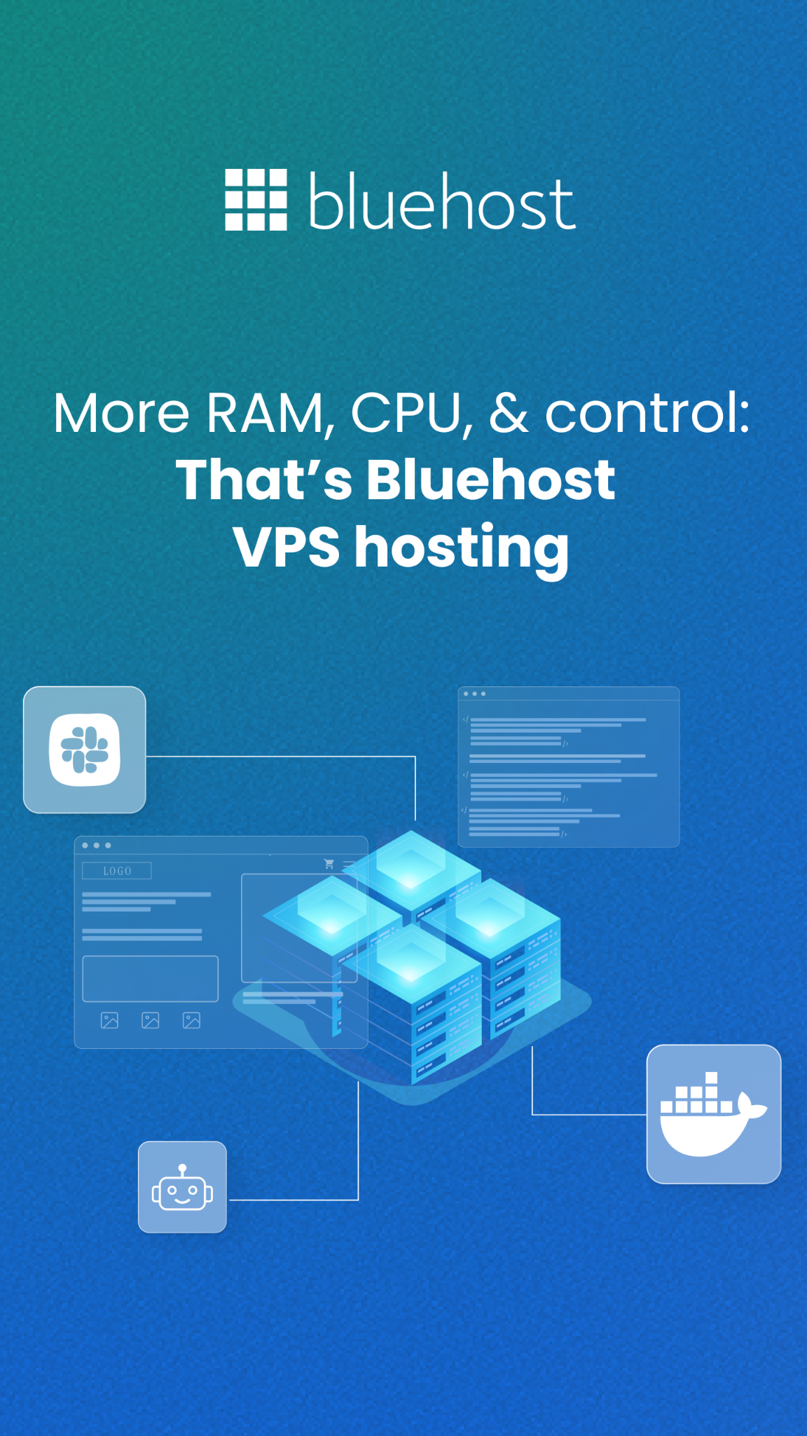 Bluehost Facebook ad