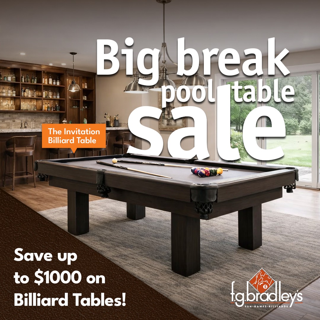 F.G.Bradley's - Fun Games Billiards Facebook ad