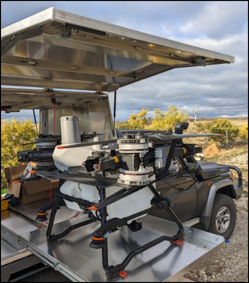 Nick Smith Facebook ad: DJI T100 Spray Drone